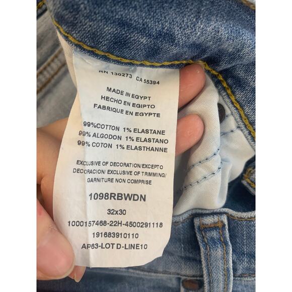 Wrangler Men's Authentics Relaxed Fit Bootcut Jeans Denim Blue Size 32/30 - Picture 6 of 7